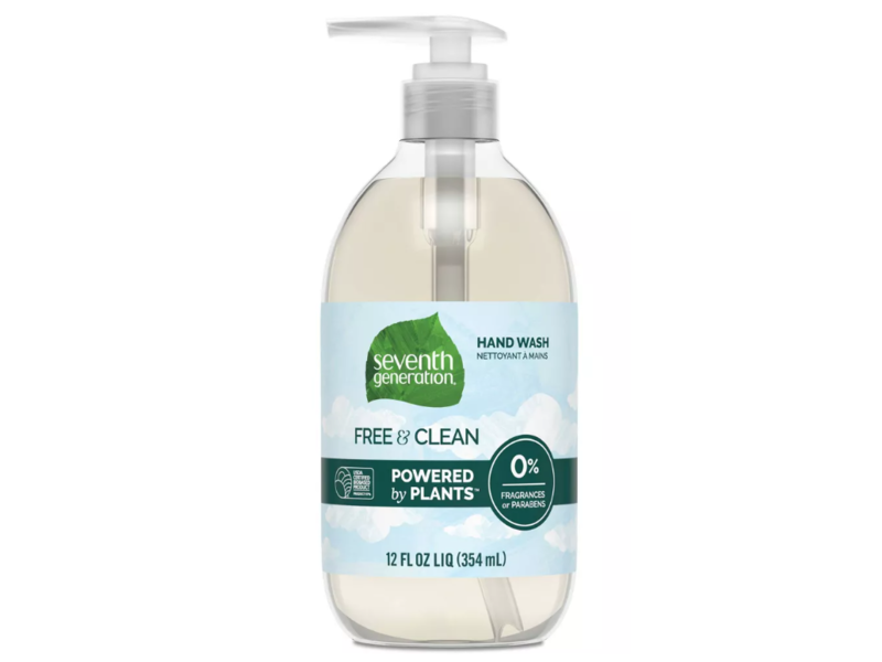 Seventh Generation Hand Wash, Free & Clean, 12 fl oz/354 mL