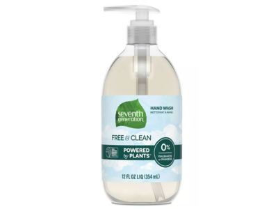 Seventh Generation Hand Wash, Free & Clean, 12 fl oz/354 mL
