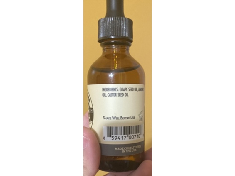Mountaineer Brand Beard Oil, Unscented, 2 fl oz/60 mL