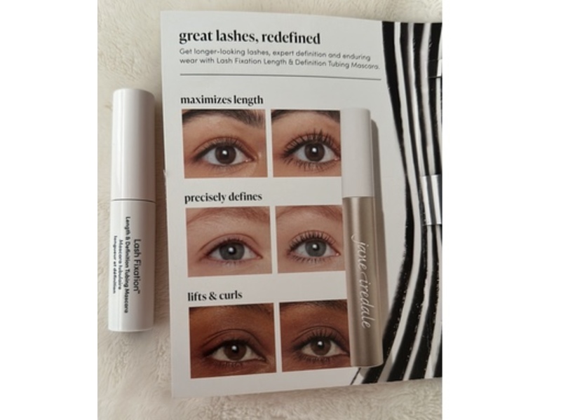 Jane Iredale Lash Fixation Length & Definition Tubing, Mascara, 0.14 oz