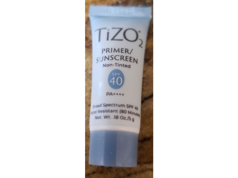 TiZo2 Non-Tinted Primer/Sunscreen, SPF 40 PA++++, 0.18 oz/5 g