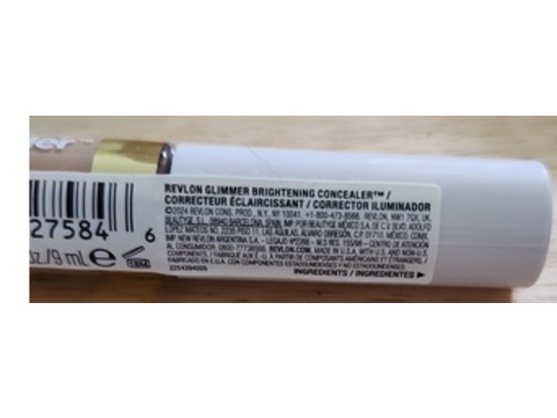 Revlon Glimmer Brightening Concealer, 145, 0.3 fl oz/9 mL