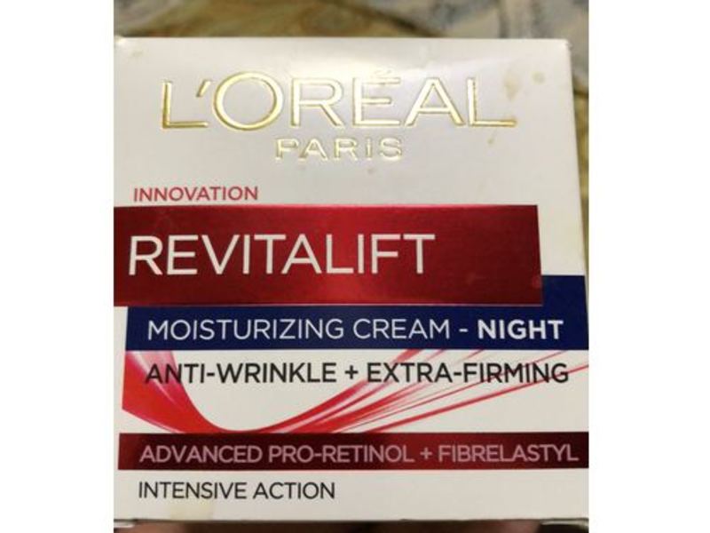 L'Oreal Paris Revitalift Anti-Wrinkle + Extra Firming Moisturizing Night Cream, 50 mL