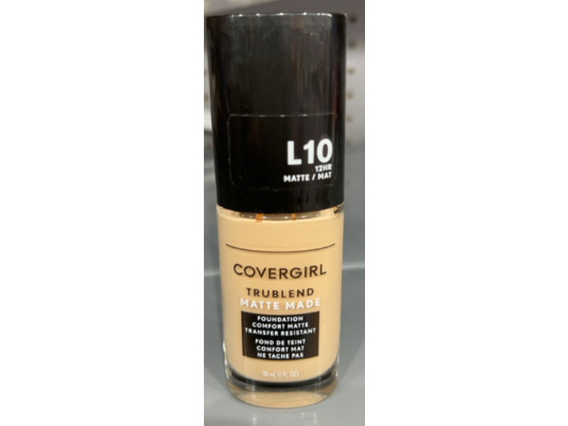 Covergirl Trublend Matte Made Foundation, L10 Fair Porcelain, 1 fl oz