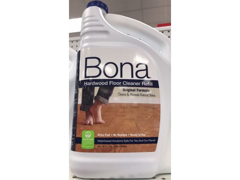 Bona Hardwood Floor Cleaner Refill, Original, 96 fl oz/2.83 L