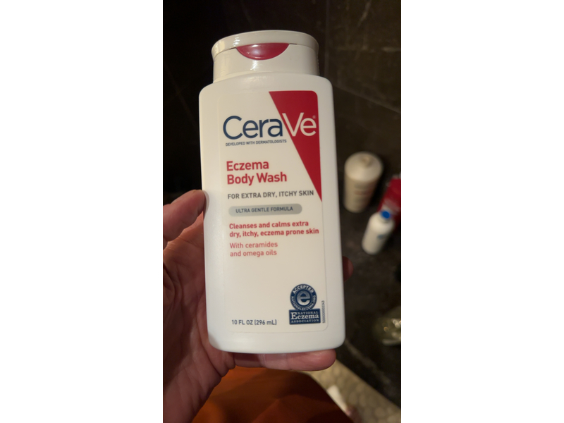 CeraVe Eczema Soothing Body Wash, 10 fl oz