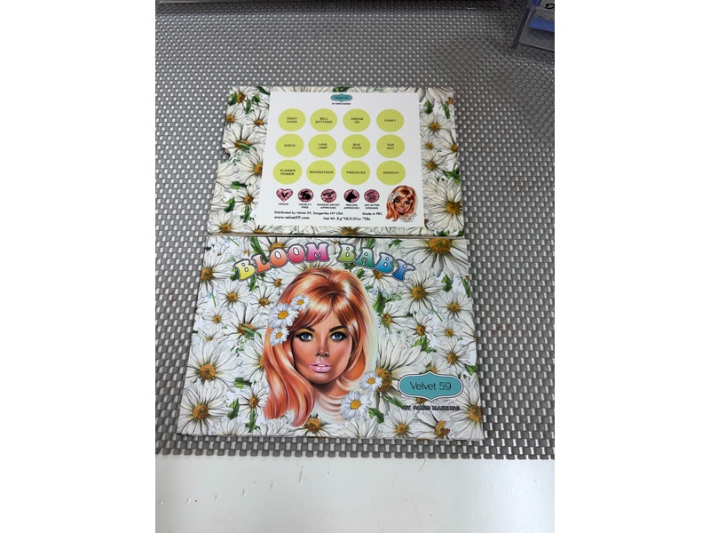 Velvet 59 Bloom Baby Eyeshadow Palette, 0.07 oz/2 g, Pack Of 2