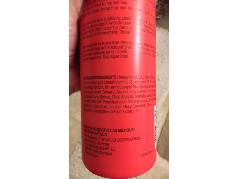 Wella INVIGO Brilliance Conditioner, Lime Caviar, 33.8 fl oz/1 L