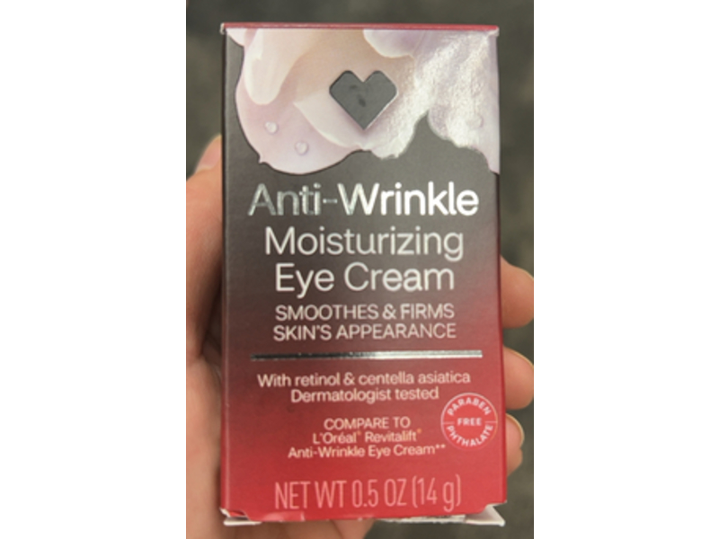 Beauty 360 Anti-Wrinkle Moisturizing Eye Cream, Retinol & Centella Asiatica, 0.5 oz/14 g