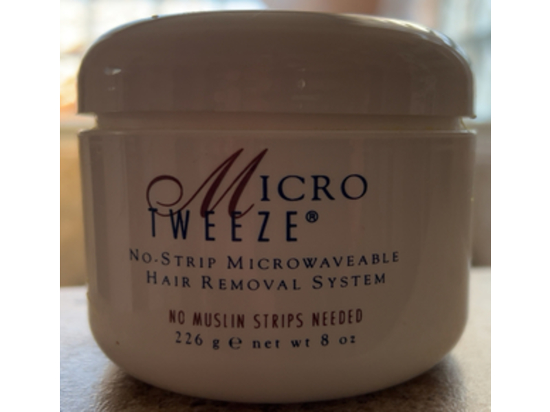 Micro Tweeze No Strip Microwavable Hair Removal System, 8 oz/226 g