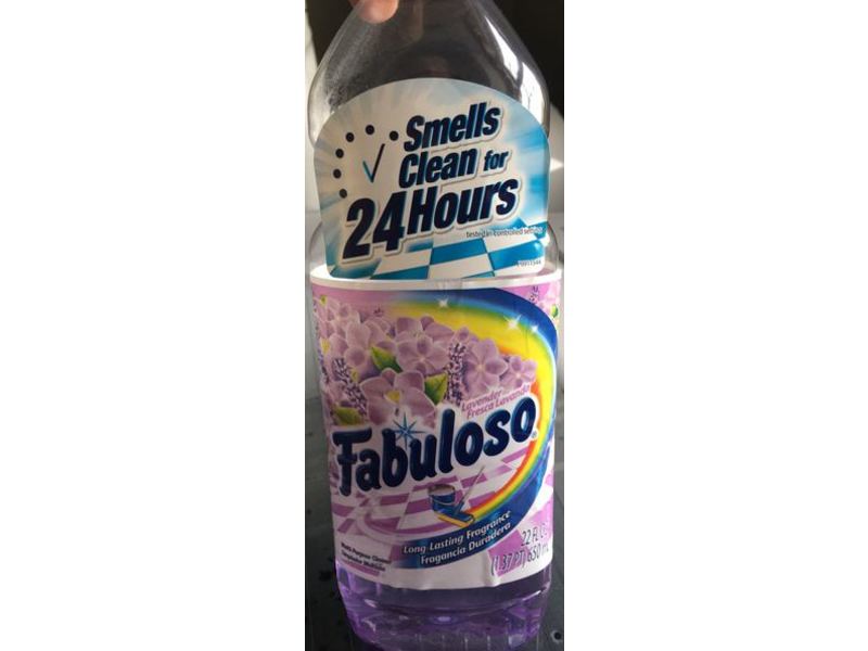 Fabuloso All Purpose Cleaner Bottle, Lavender Scent, 22 fl oz/650 mL