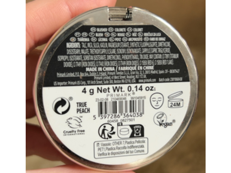 PS High Pigment Blusher, Blush, 0.14 oz/4 g