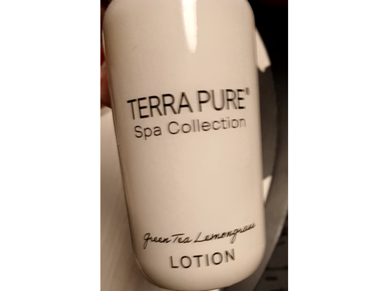 Terra Pure Spa Collection Lotion, Green Tea Lemongrass, 10.14 fl oz/300 mL