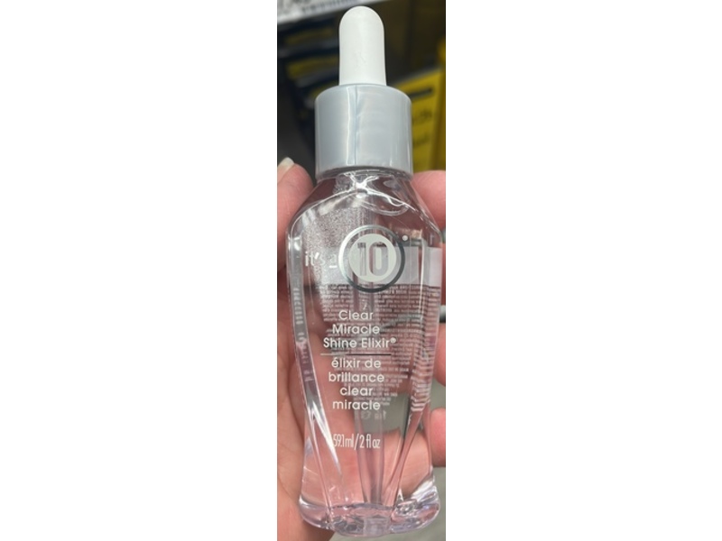 It's A 10 Clear Mir Shine Elixir Liquid Anti-Frizz Treatment, 2 fl oz/59.1 mL