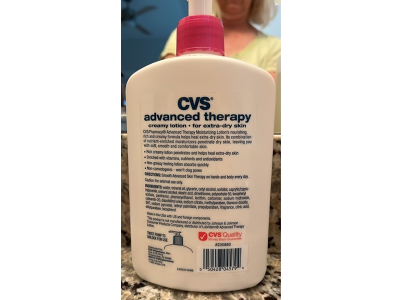 CVS Advanced Therapy Moisturizing Lotion, 16 fl oz/473 mL