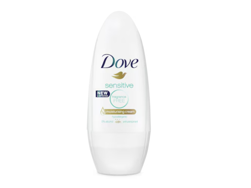 Dove Sensitive Moisturising Cream Antiperspirant, 40 mL