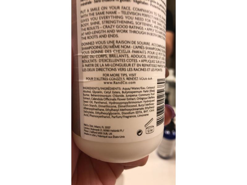 R+Co Television Perfect Hair Conditioner, 8.5 fl oz/241 mL