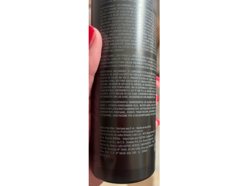 Ion Unscented Volumizing Hair Spray, 10 oz/296 mL