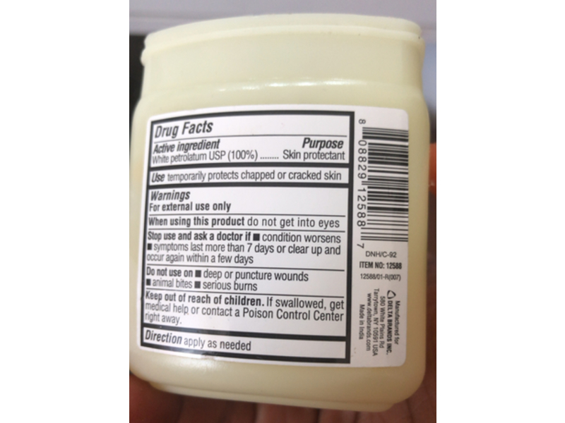 Personal Care Petroleum Jelly, Skin Protectant, 3.53 oz/100 g