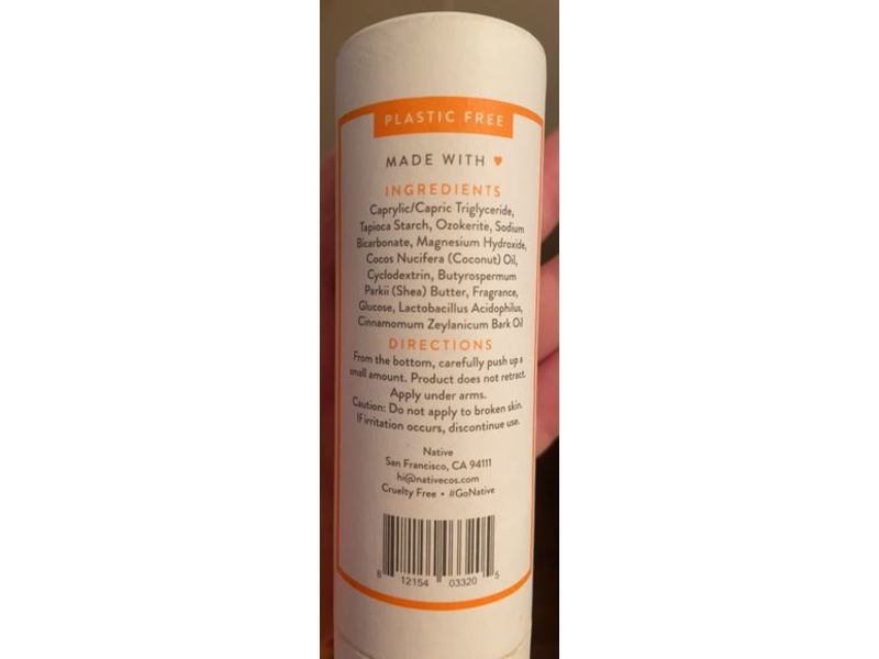 Native Deodorant, Pumpkin Spice Latte, 2.65 oz/75 g