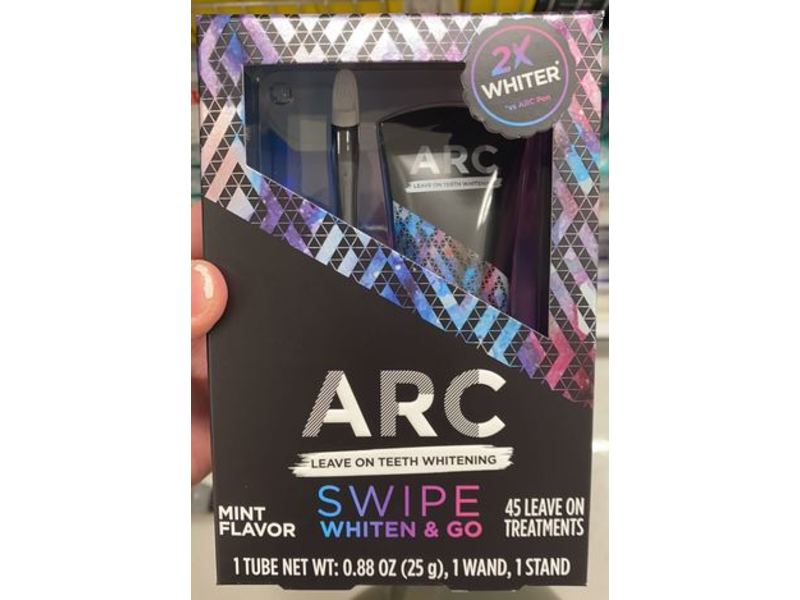 ARC Leave On Teeth Whitening Set, Mint, 0.88 oz/25 g