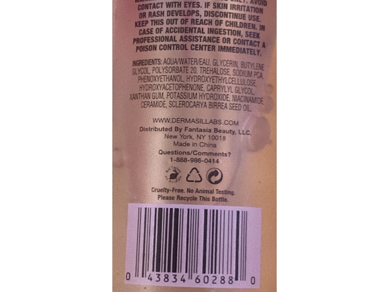 Dermasil Face Serum Oil