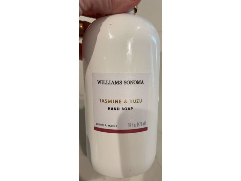 Williams Sonoma Hand Soap, Jasmine & Yuzu, 16 fl oz/473 mL