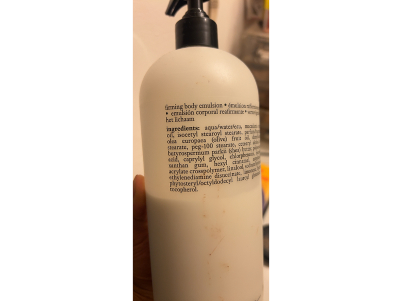 Philosophy Firming Body Emulsion, Pure Grace, 32 fl oz/946 mL