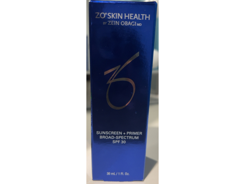 ZO Skin Health Sunscreen + Primer, Broad-Spectrum SPF 30, 1 fl oz/30 mL