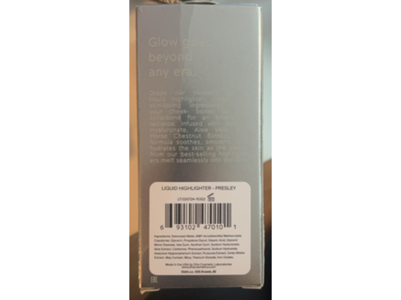 Ofra Star Lit Collection Liquid Highlighter, Presley, 1 fl oz/30 mL