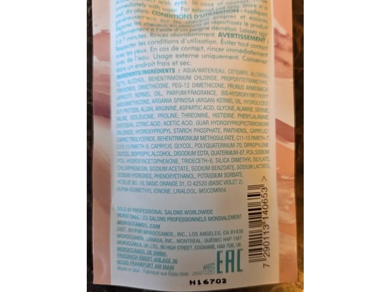Moroccanoil Color Depositing Hair Mask Packette, Rose Gold, 1 fl oz/30 mL