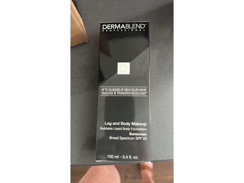 Dermablend Leg & Body Makeup Liquid Foundation, 0N Fair Nude, 3.4 fl oz/100 mL