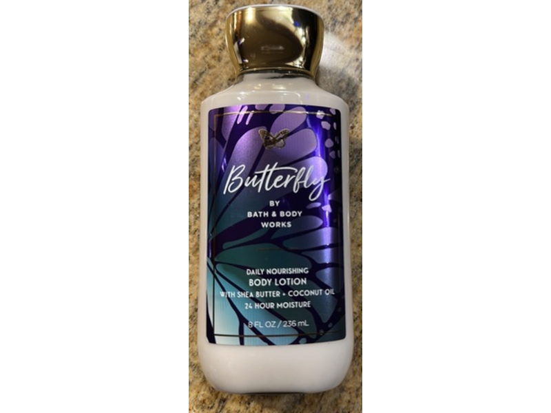 Bath & Body Works Daily Nourishing Body Lotion, Butterfly, 8 fl oz/ 236 mL