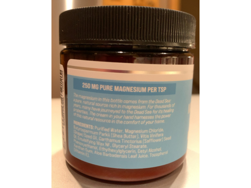 Magnumsolace Nighttime Magesium Cream, Unscented, 4 oz