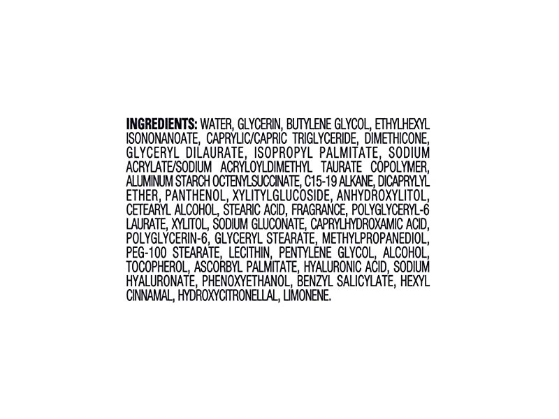 Jergens Cloud Créme Hand Cream, Lotion with Hyaluronic Complex, Non-Greasy & Breathable, 3 fl oz