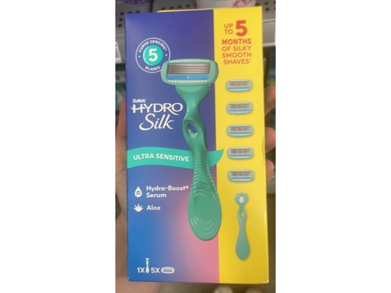 Edgewell Hydro Silk 5 Blades 1 Razor