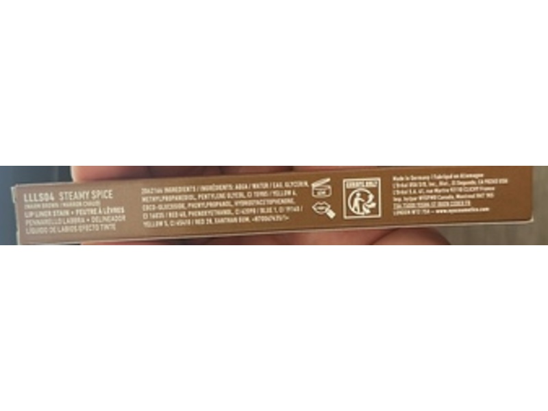 NYX Professional Makeup Lip Lingerie Lip Liner Stain, Steamy Spice, 0.03 fl oz