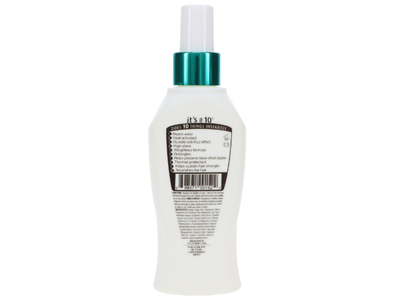 It's A 10 Blow Dry Miracle H₂O Shield, 6 fl oz/180 mL