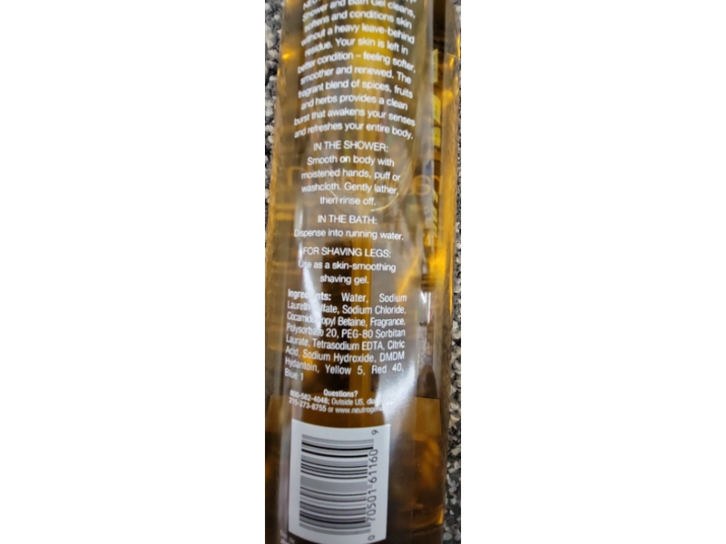 Neutrogena Rainbath Refreshing Shower & Bath Gel, 16 fl oz/473 mL