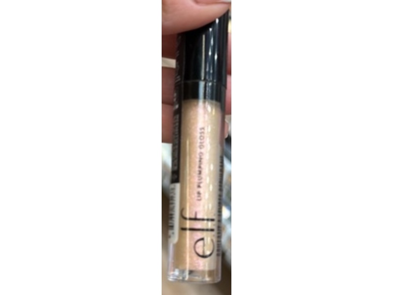 e.l.f. Cosmetics Lip Plumping Gloss, Pink Sugar, 0.10 fl oz/3 mL