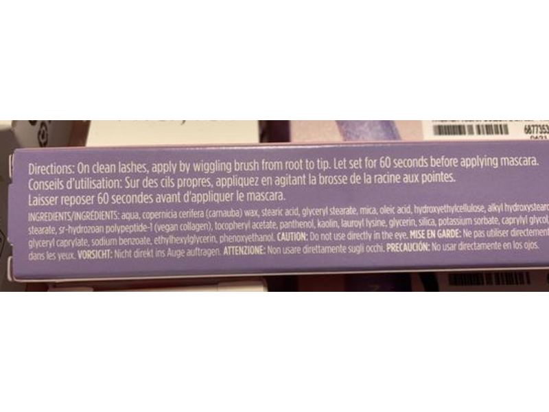 Pacifica Vegan Collagen Lash Serum Primer,0.24 oz/7 g