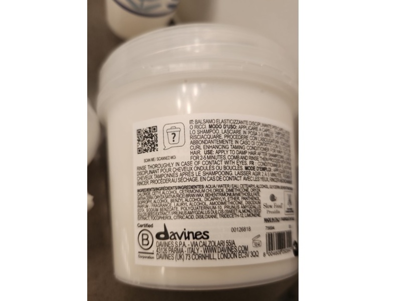 Davines Curl Conditioner, Love, 8.77 oz/250 mL