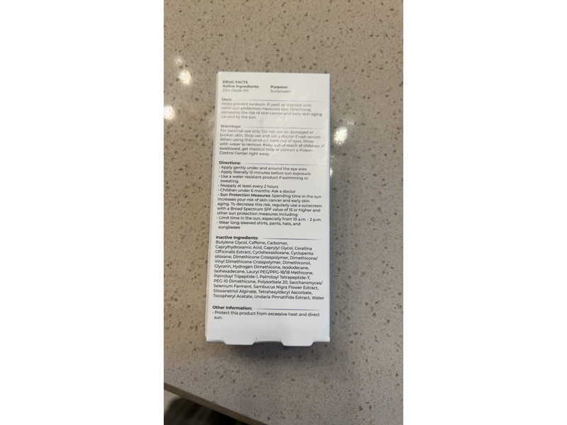 Tizo Eye Renewal Non-Tinted SPF20 Mineral Sunscreen, 0.5 oz /15 g