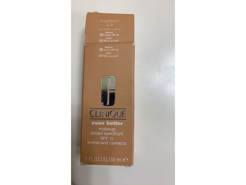 Clinique Even Better Makeup, Spf 15, 06 Honey