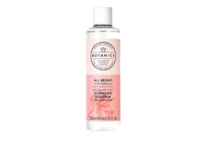 Botanics All Bright Micellar 3 In 1 Cleansing Solution, 8.4 fl oz/250 mL
