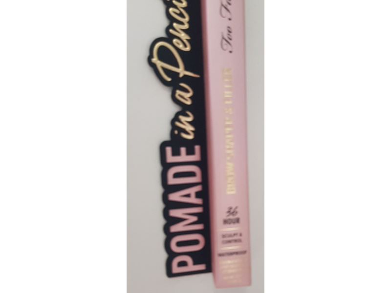 Too Faced Pomade In A Pencil Eyebrow Shaper & Filler, Auburn, 19 g