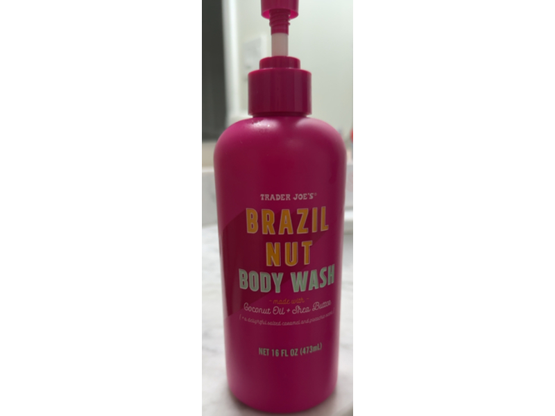 Trader Joe's Brazil Nut Body Wash, Coconut Oil + Shea Butter, 16 fl oz/473 mL