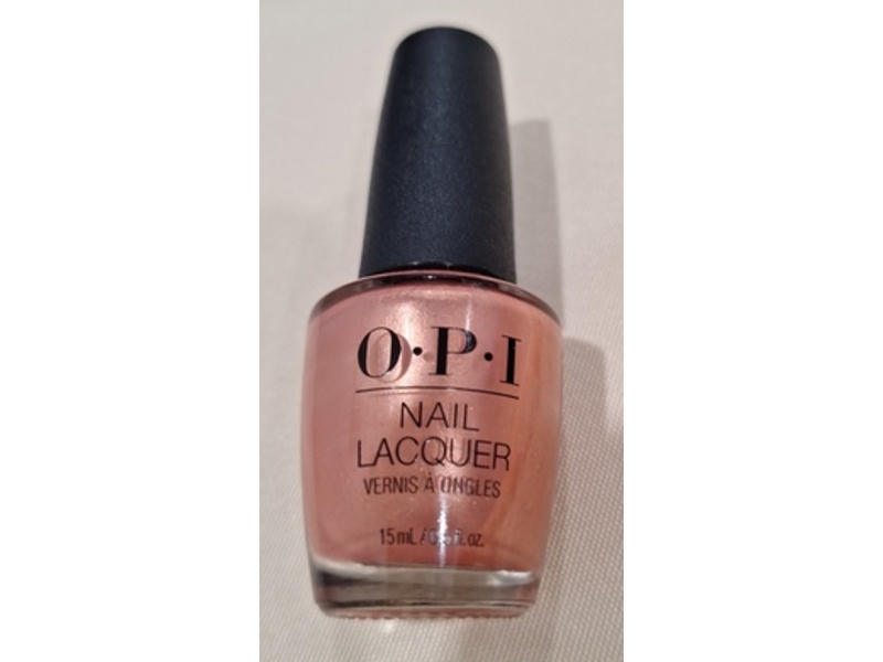 OPI Nail Lacquer, Data Peach, 0.5 fl oz/15 mL