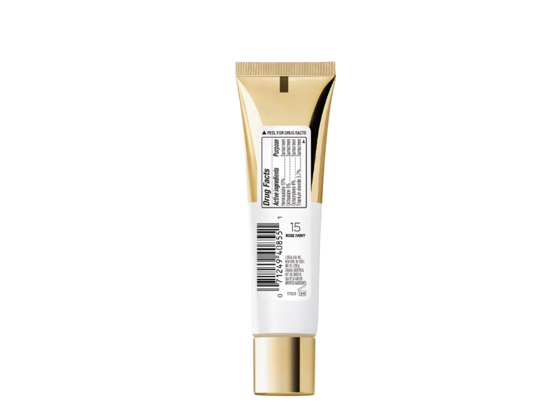 L'Oreal Paris Age Perfect Radiant Serum Foundation, SPF 50, Rose Ivory 15, 1.0 fl oz/30 mL