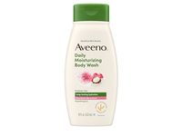 Aveeno Daily Moisturizing Body Wash, Shea Butter Berry Scent, 18 fl oz/532 mL - thumbnail 1